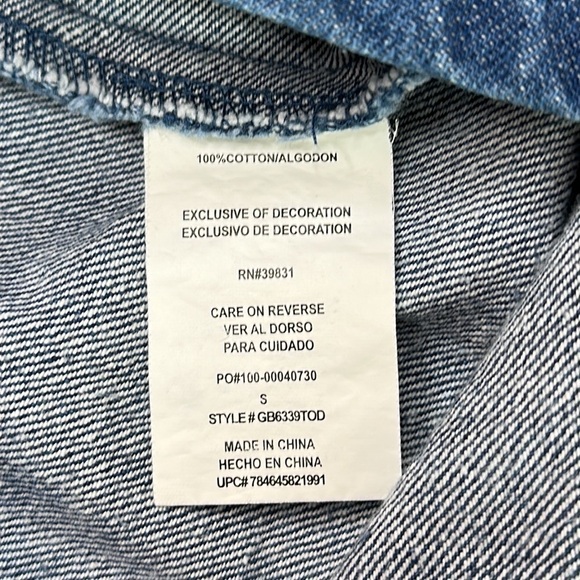 Gianni Bini Belted Denim Mini Skirt Size S - Picture 11 of 15